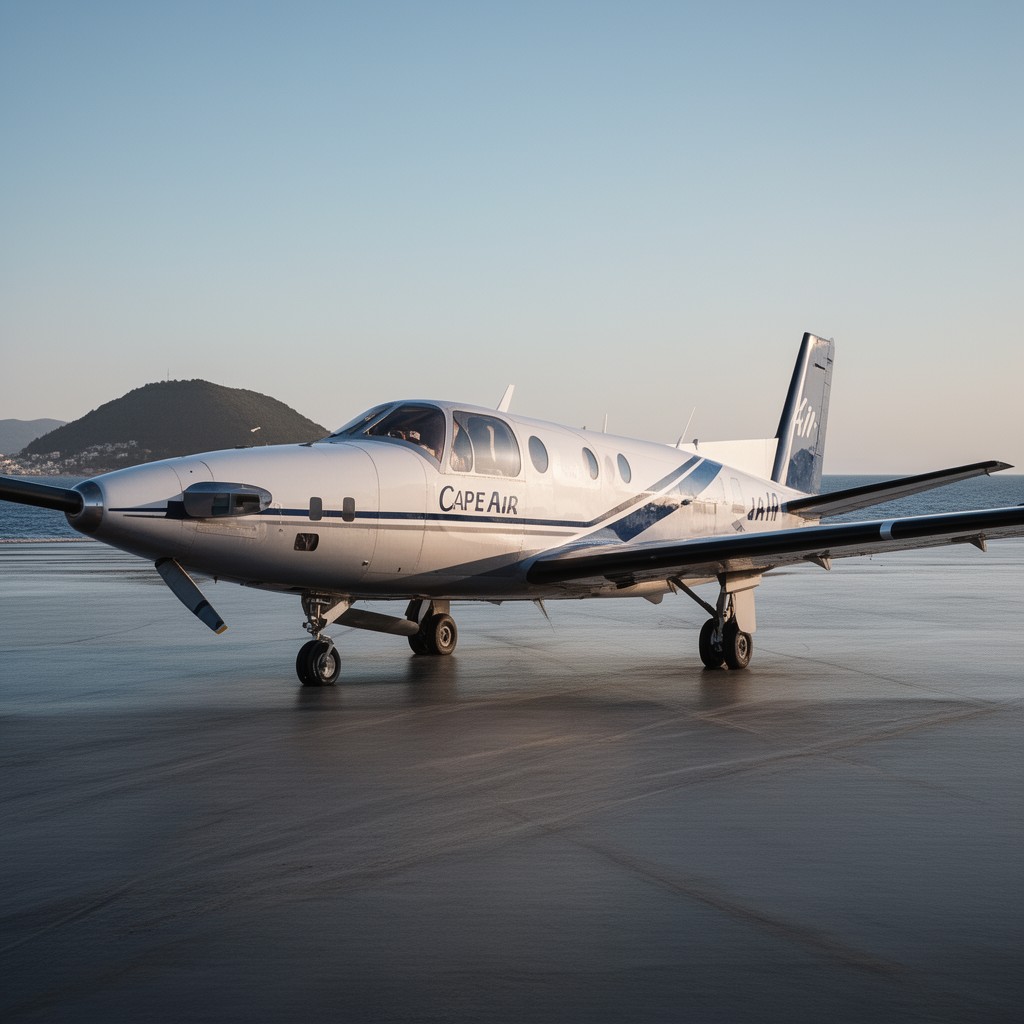 AI-generated illustration of Cape Air