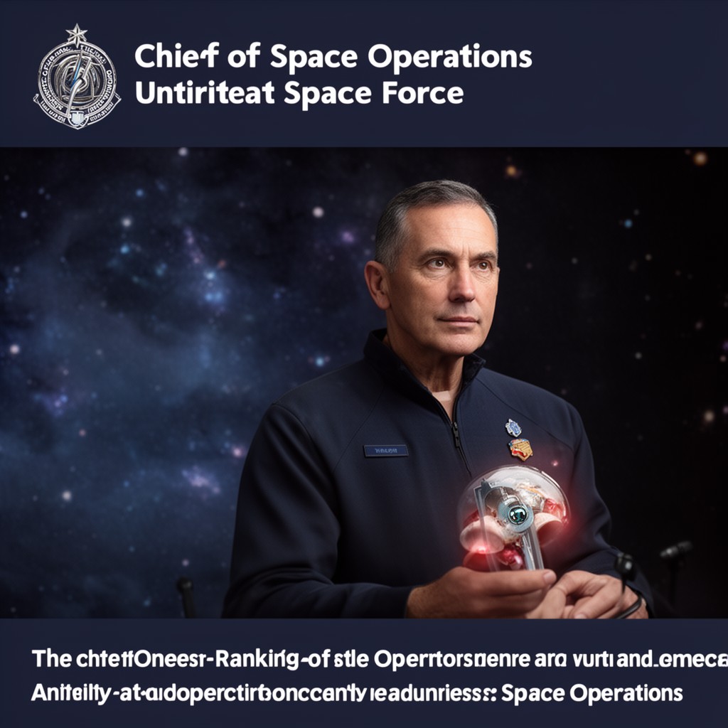 AI-generated illustration of Chief of Space Operations