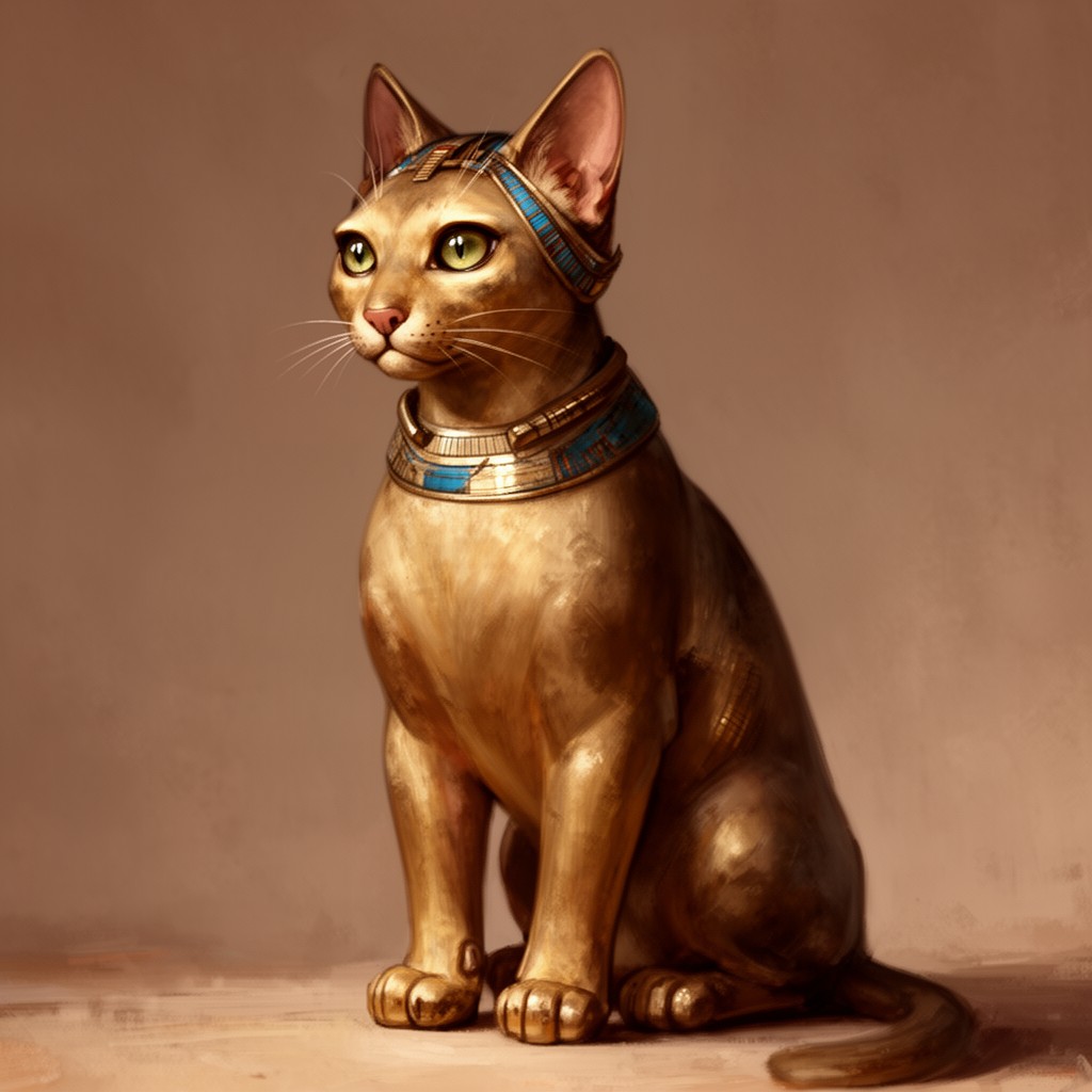 AI-generated illustration of Bastet