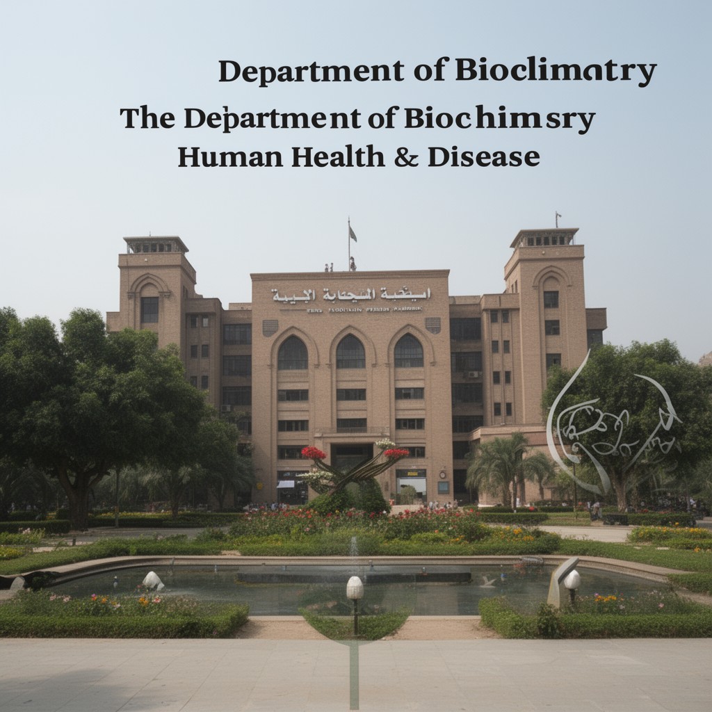 AI-generated illustration of Department of Biochemistry
