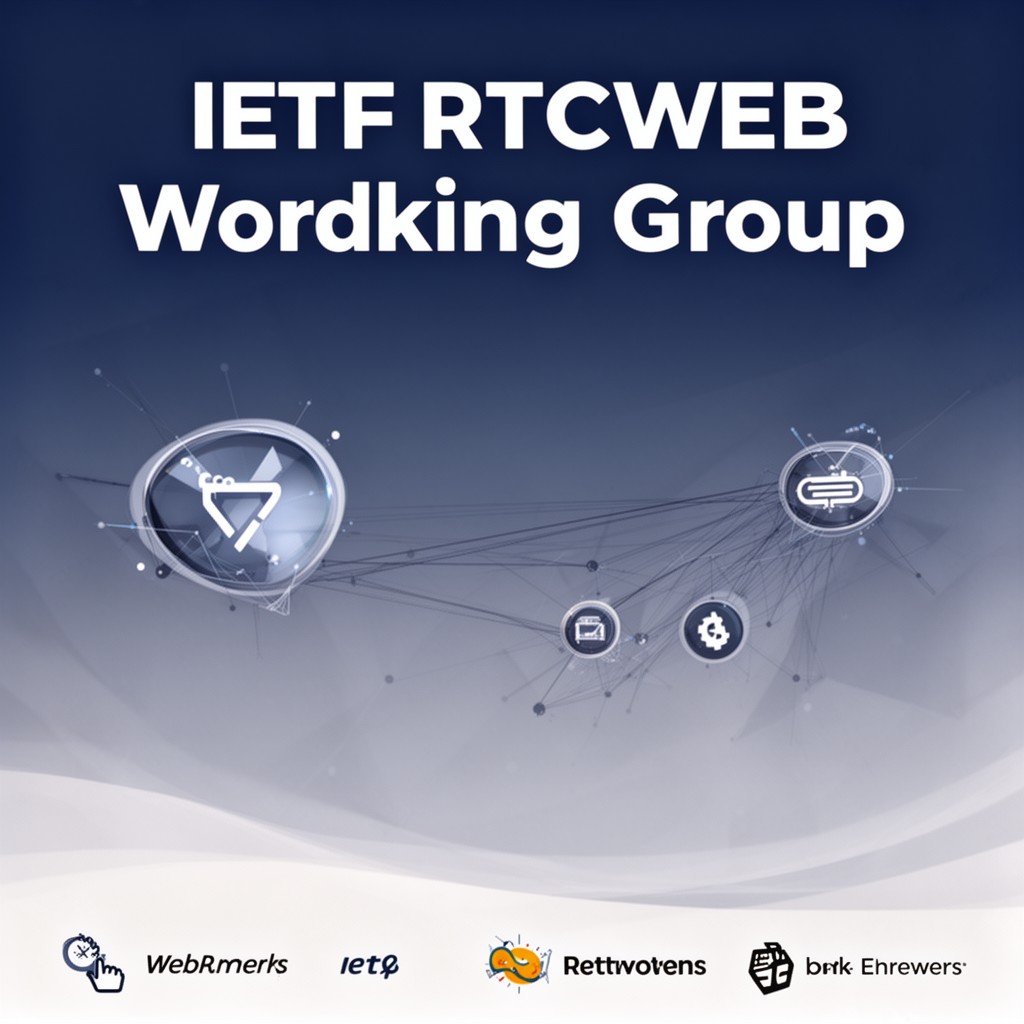 AI-generated illustration of IETF RTCWEB Working Group
