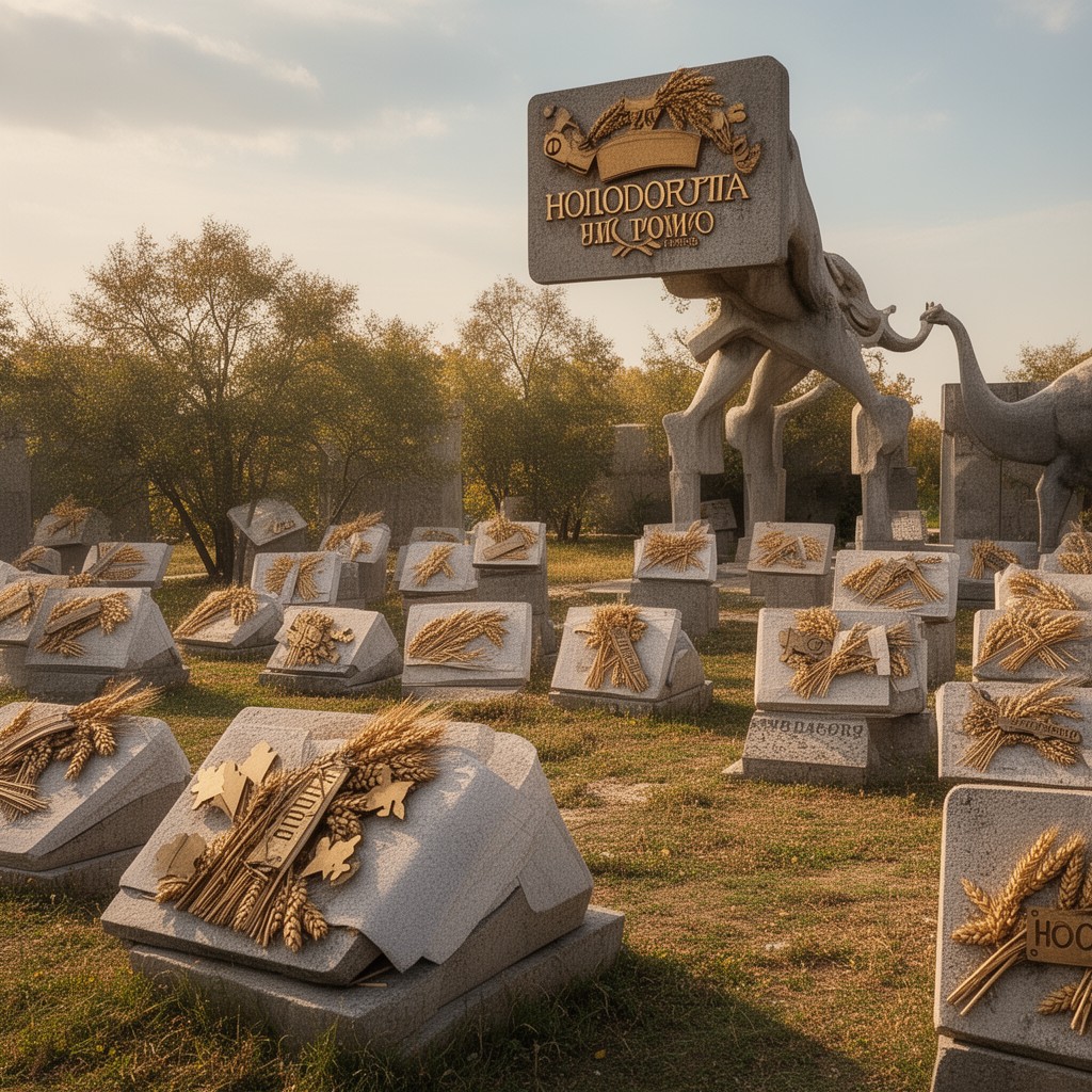 AI-generated illustration of Holodomor Memorial Day
