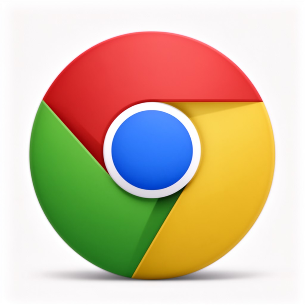 AI-generated illustration of Google Chrome