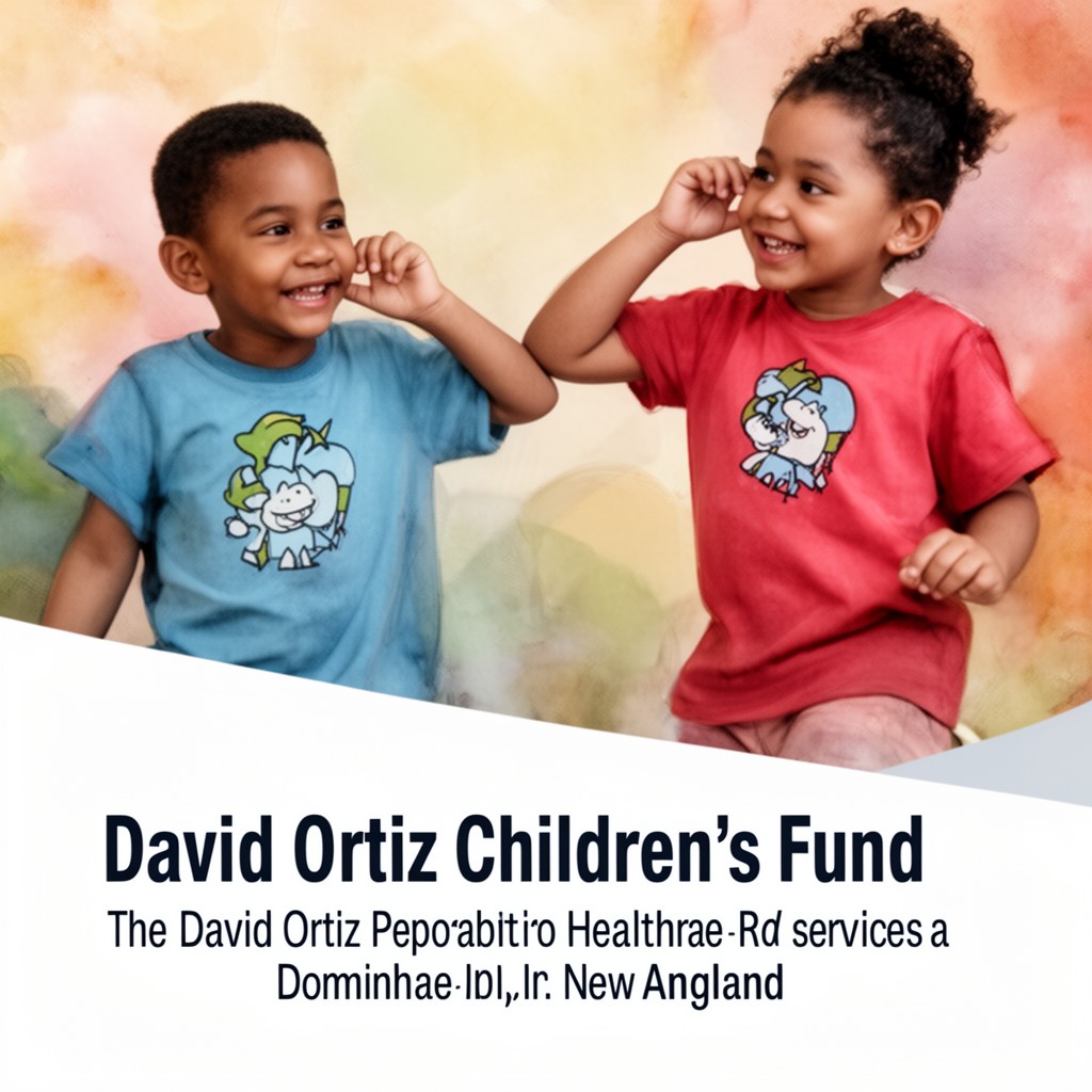 AI-generated illustration of David Ortiz Children’s Fund