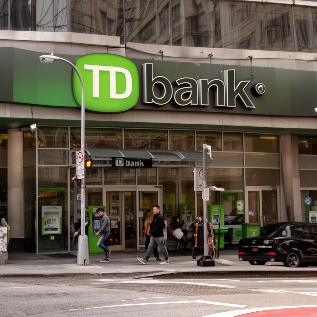 AI-generated illustration of TD Bank