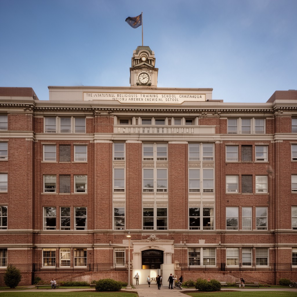 AI-generated illustration of National Religious Training School and Chautauqua