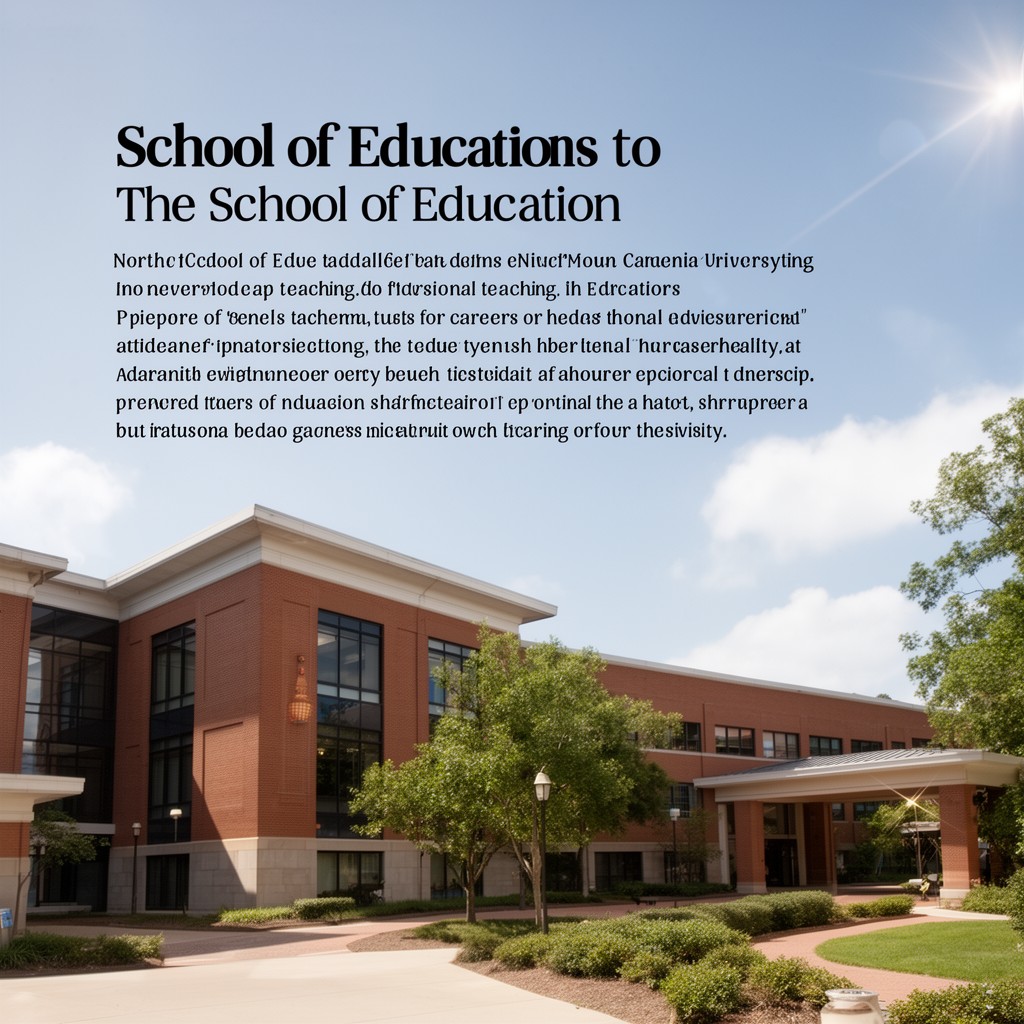 AI-generated illustration of School of Education