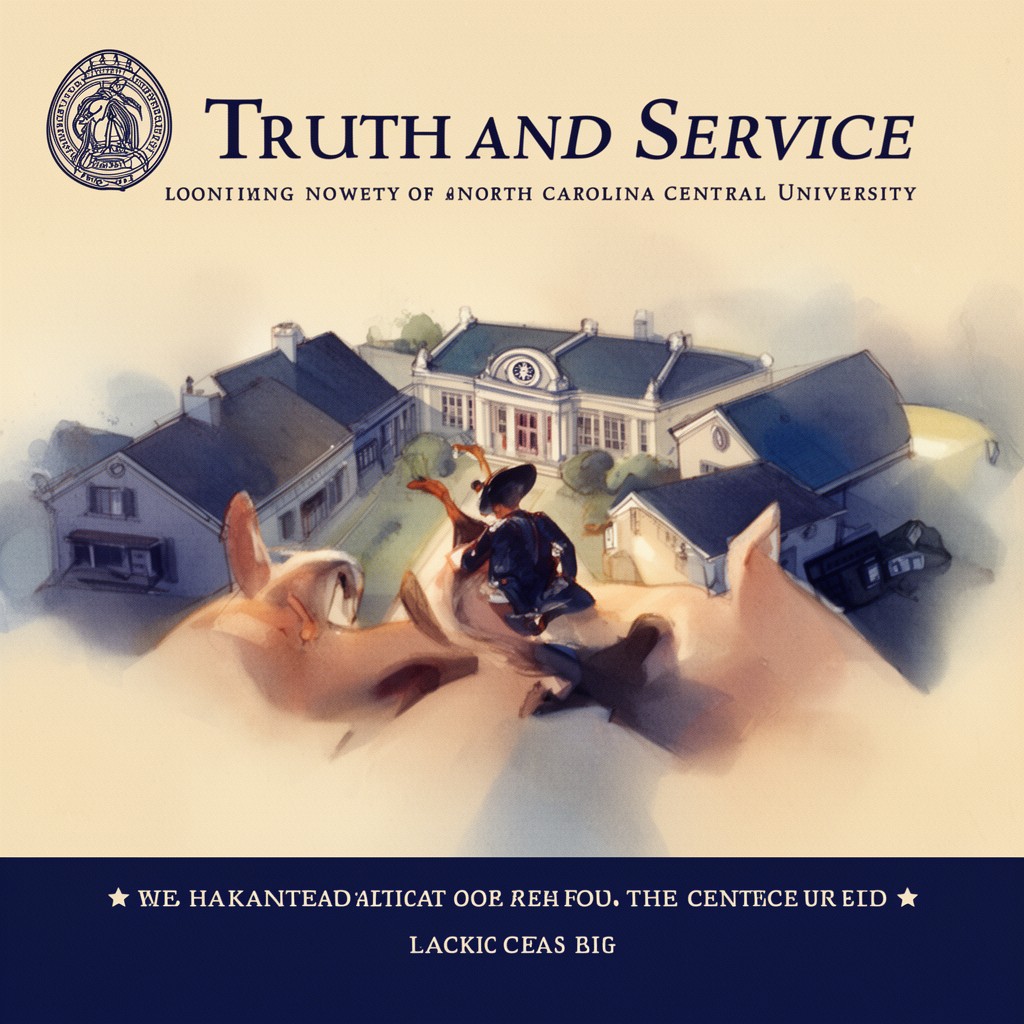 AI-generated illustration of Truth and Service