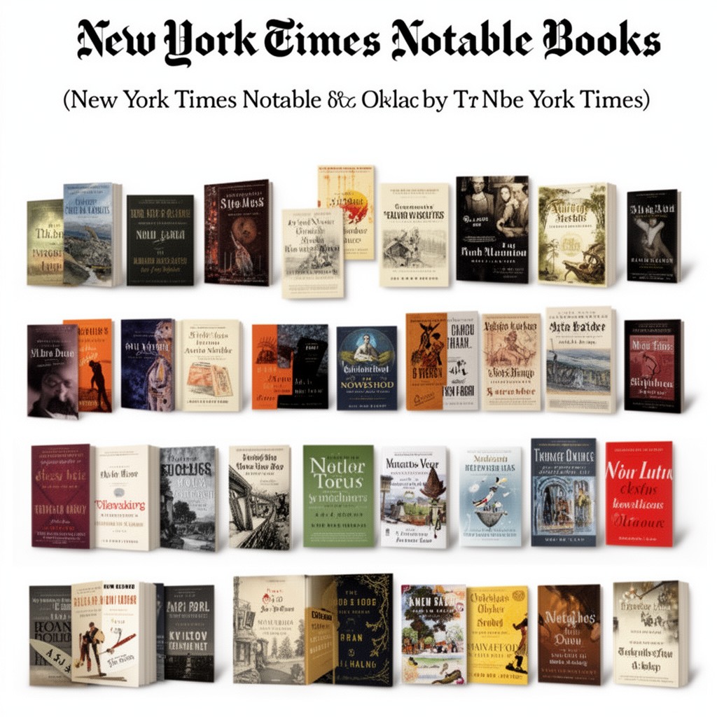 AI-generated illustration of New York Times Notable Books
