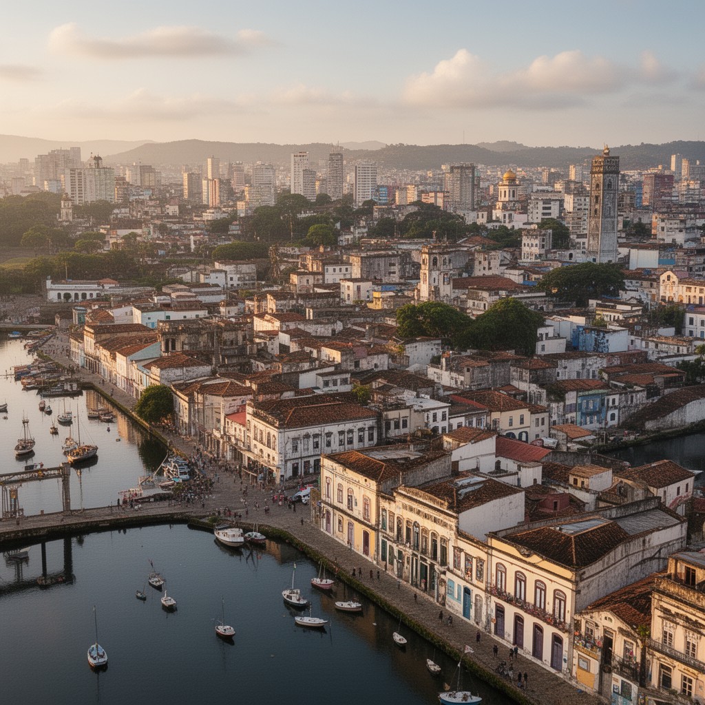 AI-generated illustration of Recife