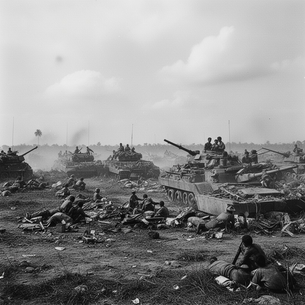 AI-generated illustration of Easter Offensive