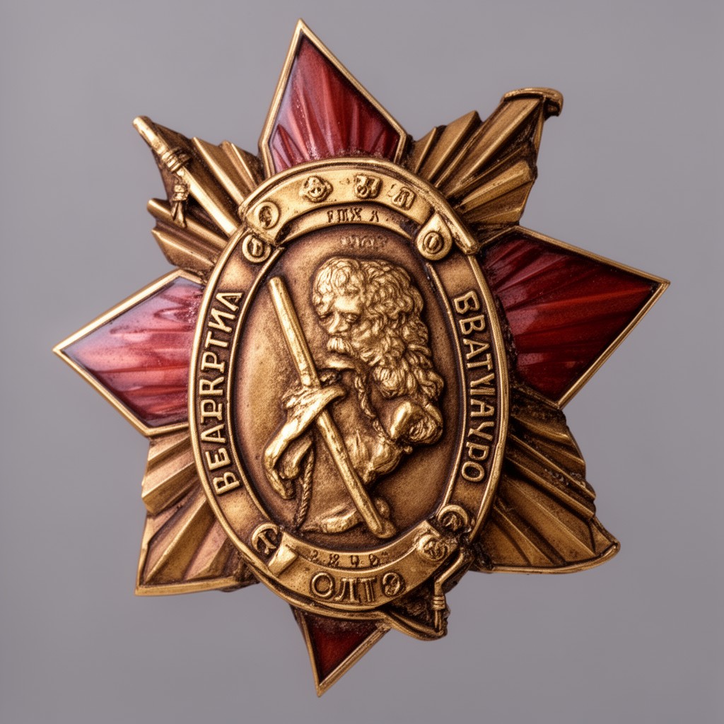 AI-generated illustration of Order of Suvorov