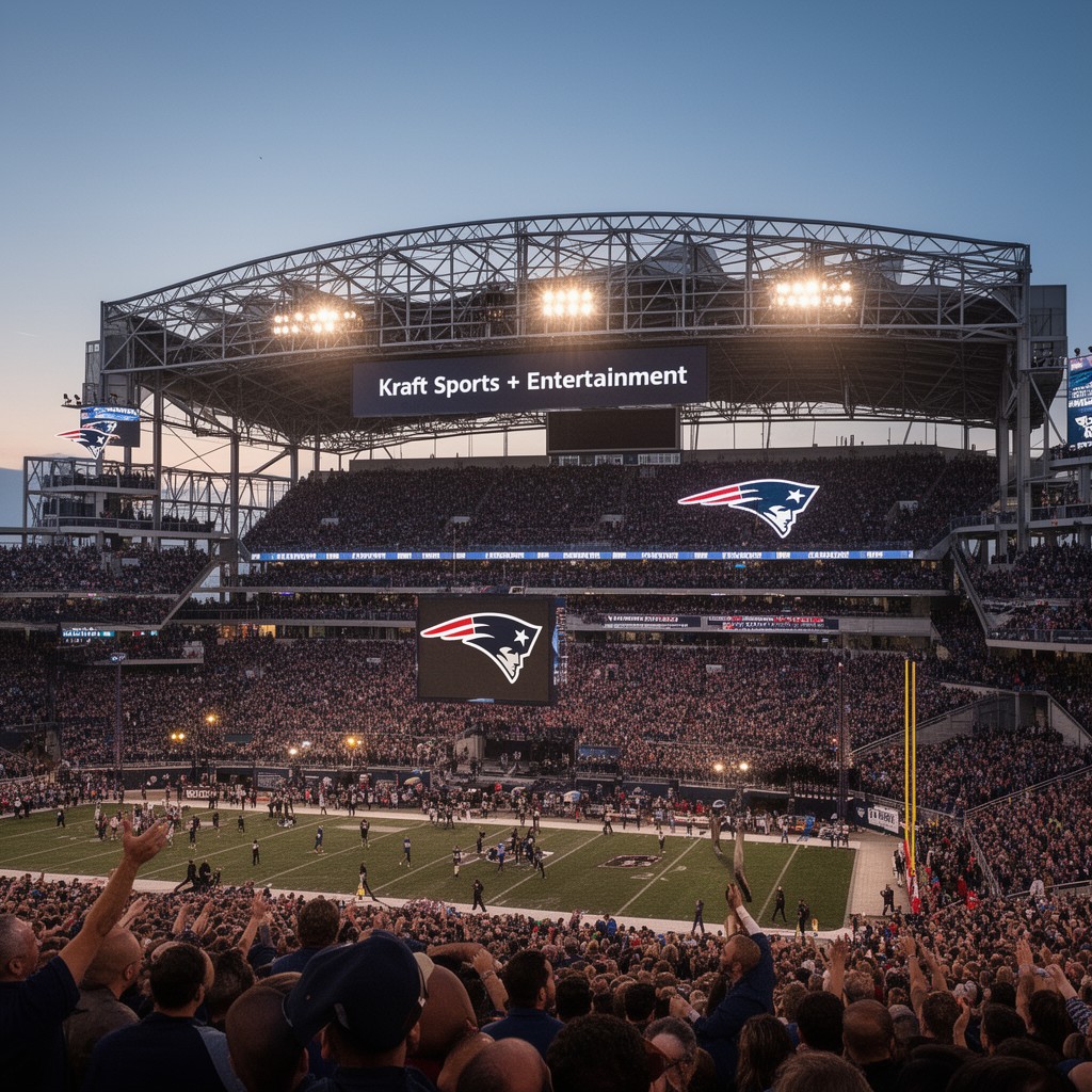 AI-generated illustration of Kraft Sports + Entertainment