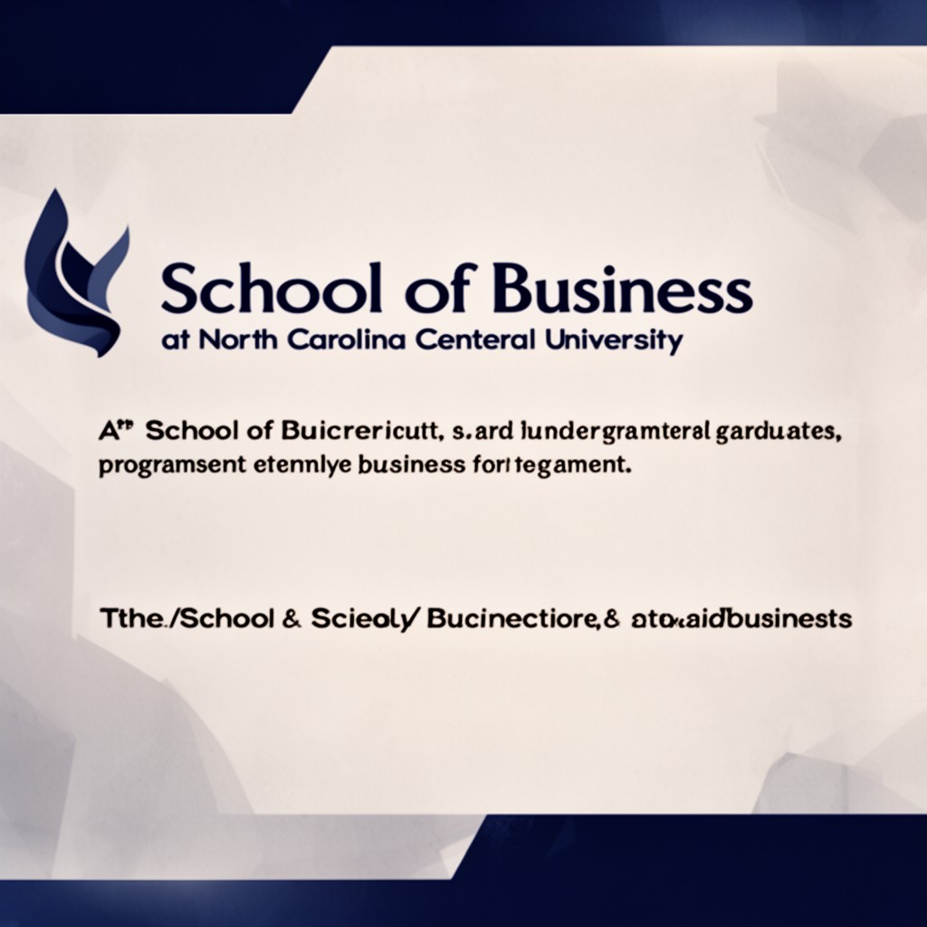 AI-generated illustration of School of Business