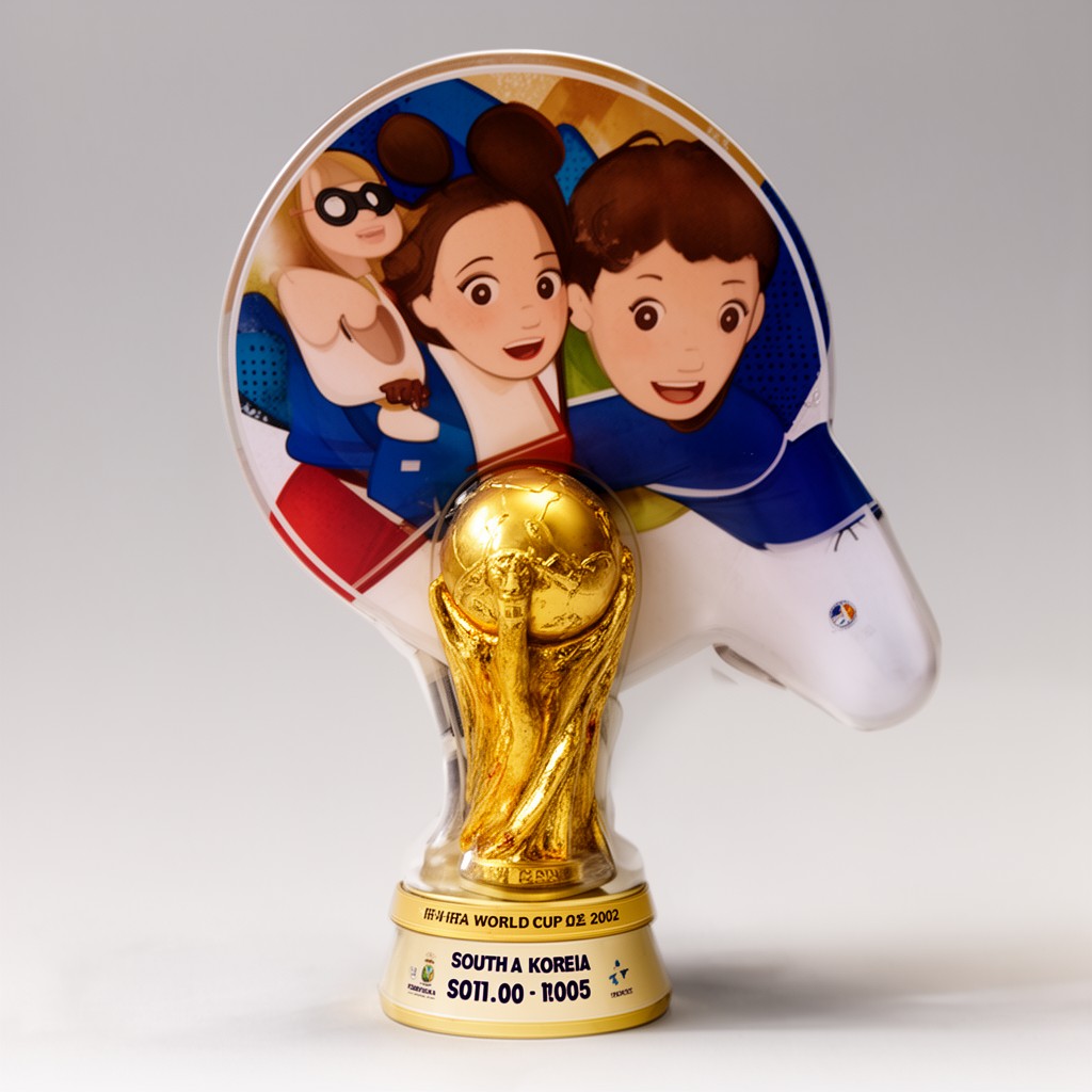 AI-generated illustration of 2002 FIFA World Cup