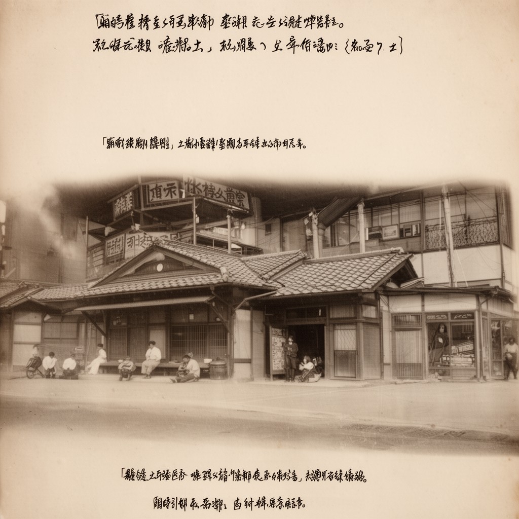 AI-generated illustration of Kominka movement