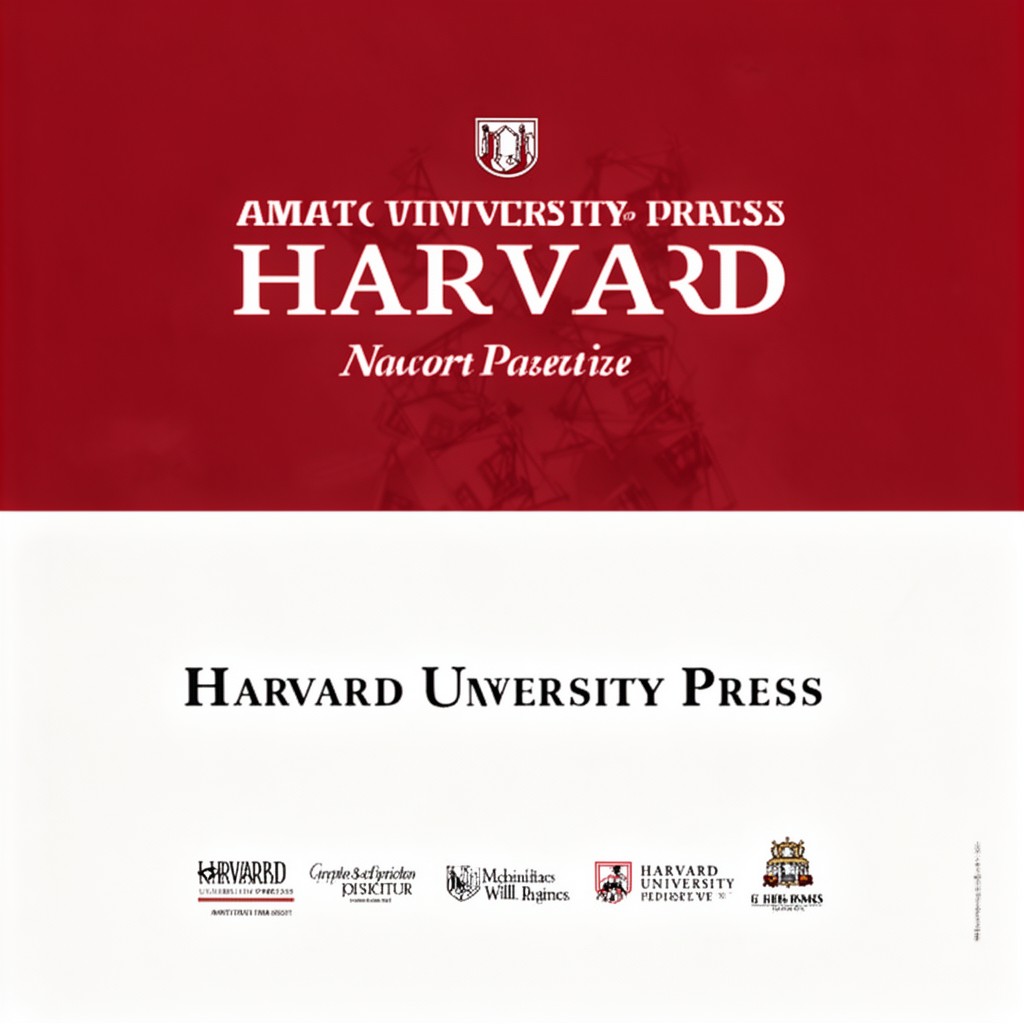 AI-generated illustration of Harvard University Press