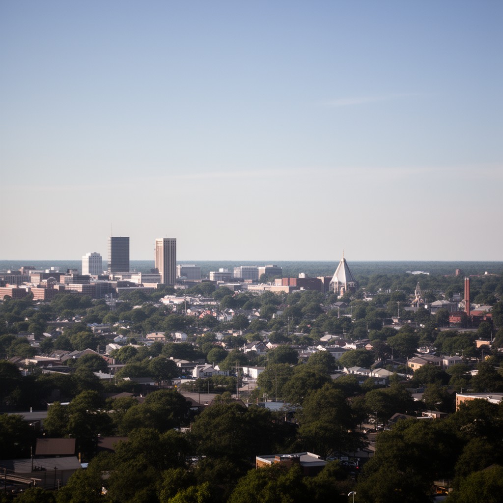 AI-generated illustration of Clark County, Ohio
