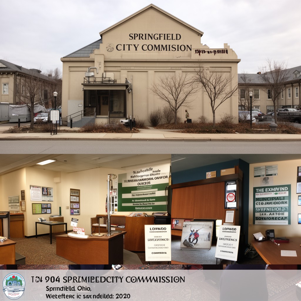 AI-generated illustration of Springfield City Commission