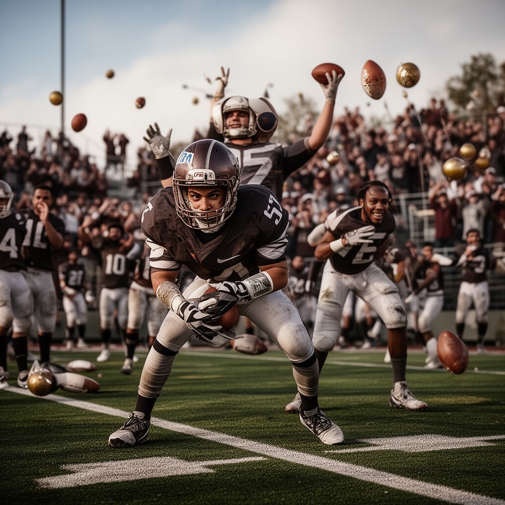 AI-generated illustration of Princeton Tigers football
