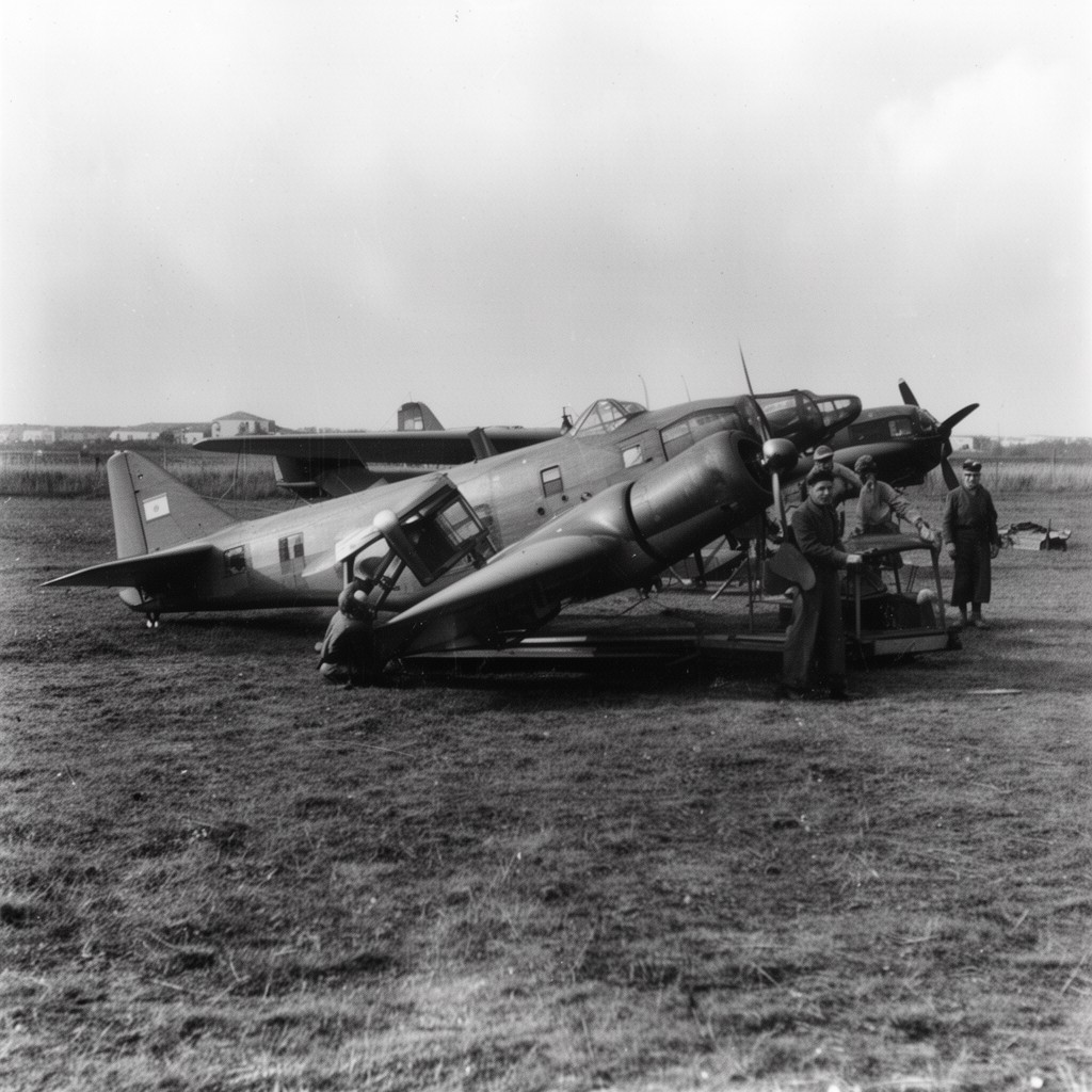 AI-generated illustration of Savoia-Marchetti SM.82 Marsupiale