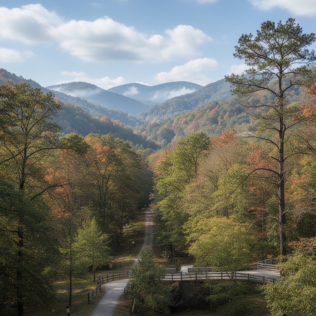 AI-generated illustration of Blount County, Alabama