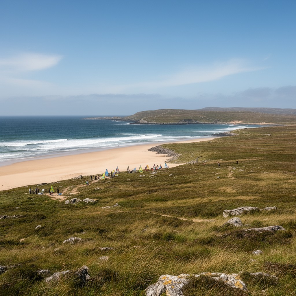 AI-generated illustration of Tiree