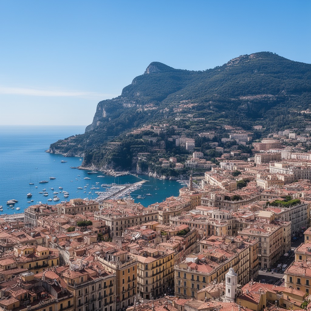 AI-generated illustration of Sanremo