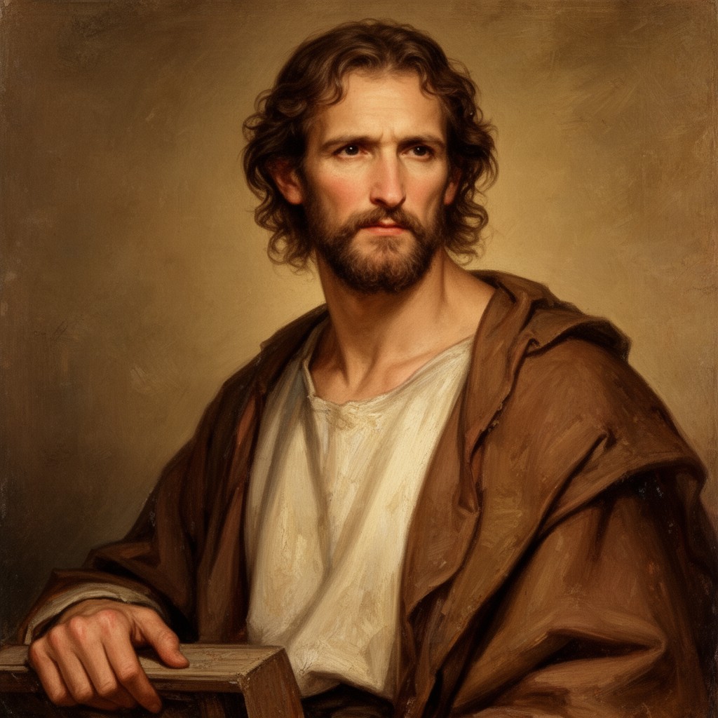 AI-generated illustration of Apostle Simon the Zealot