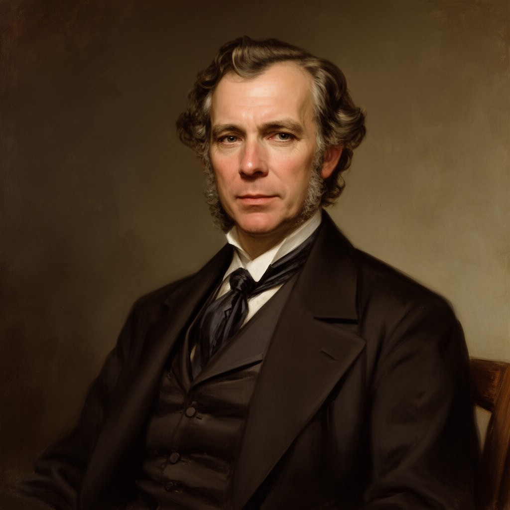 AI-generated illustration of Moses Taylor