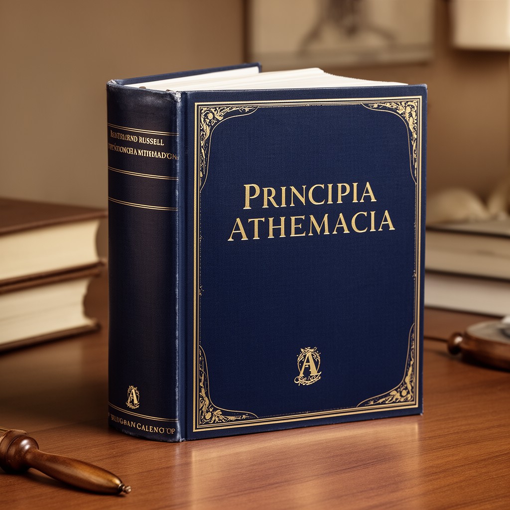 AI-generated illustration of Principia Mathematica