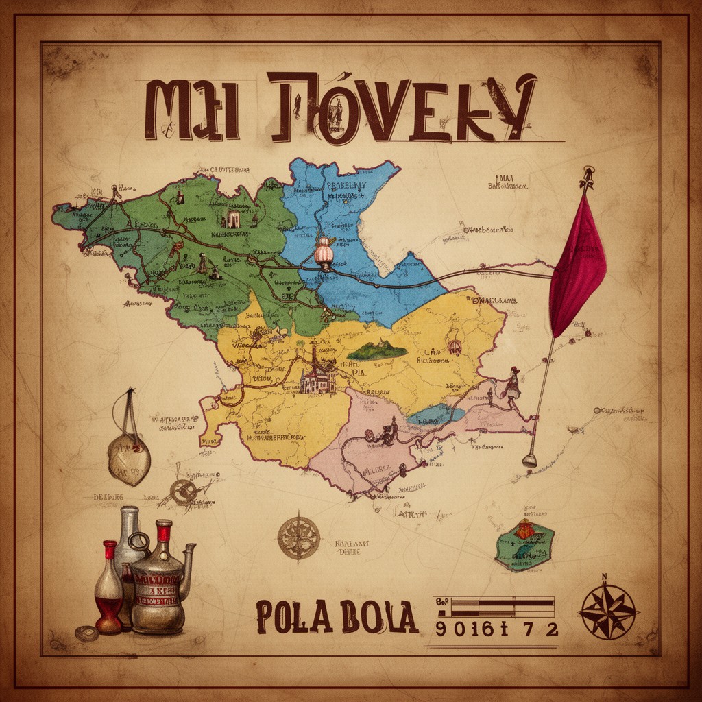 AI-generated illustration of Moldova