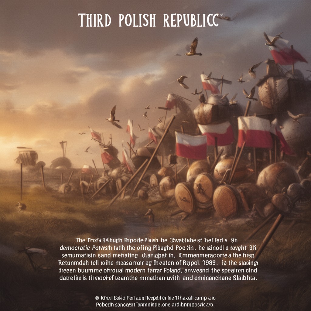 AI-generated illustration of Third Polish Republic