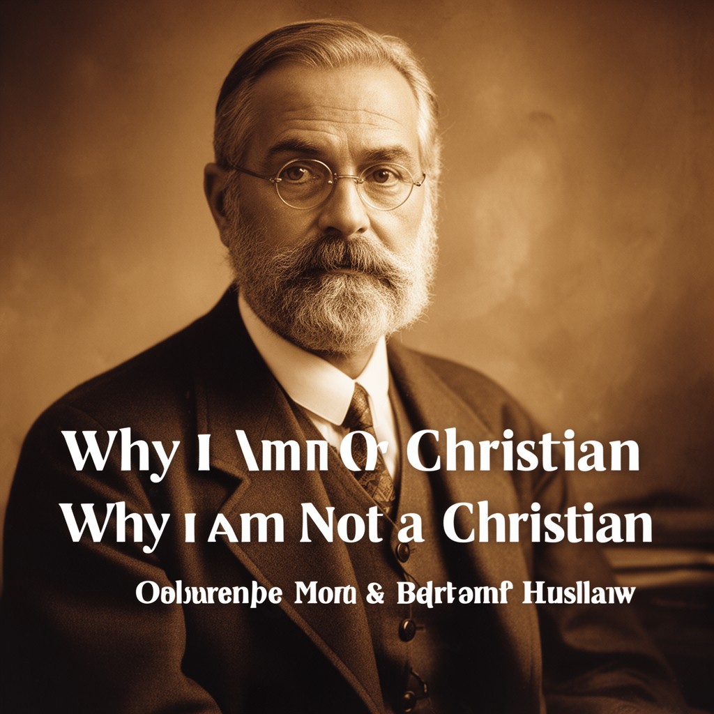 AI-generated illustration of Why I Am Not a Christian