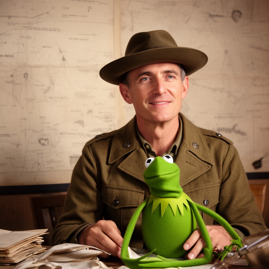 AI-generated illustration of Kermit Roosevelt