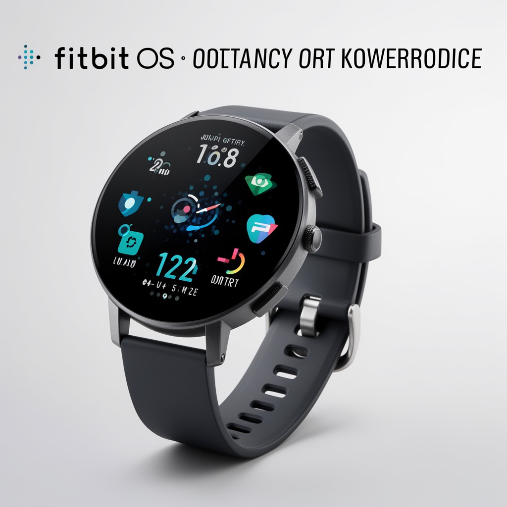 AI-generated illustration of Fitbit OS