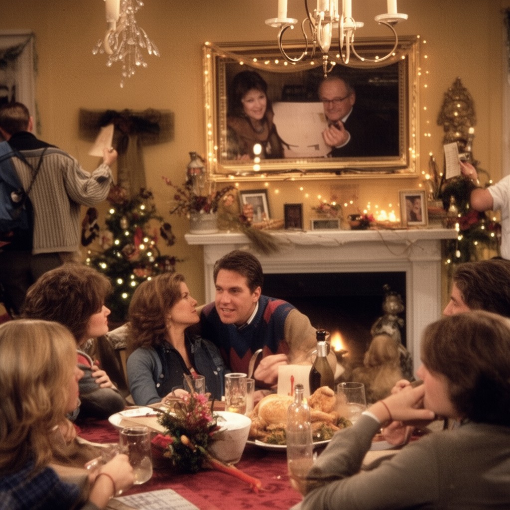 AI-generated illustration of Home for the Holidays