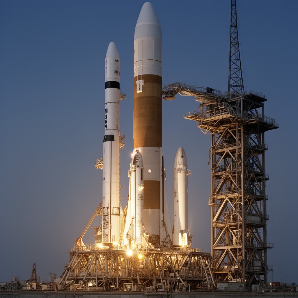 AI-generated illustration of Titan IIIE