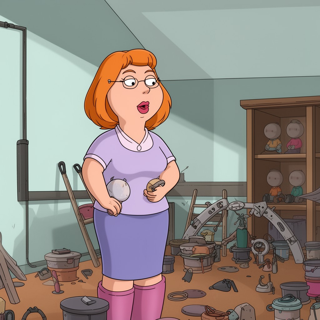 AI-generated illustration of Lois Griffin