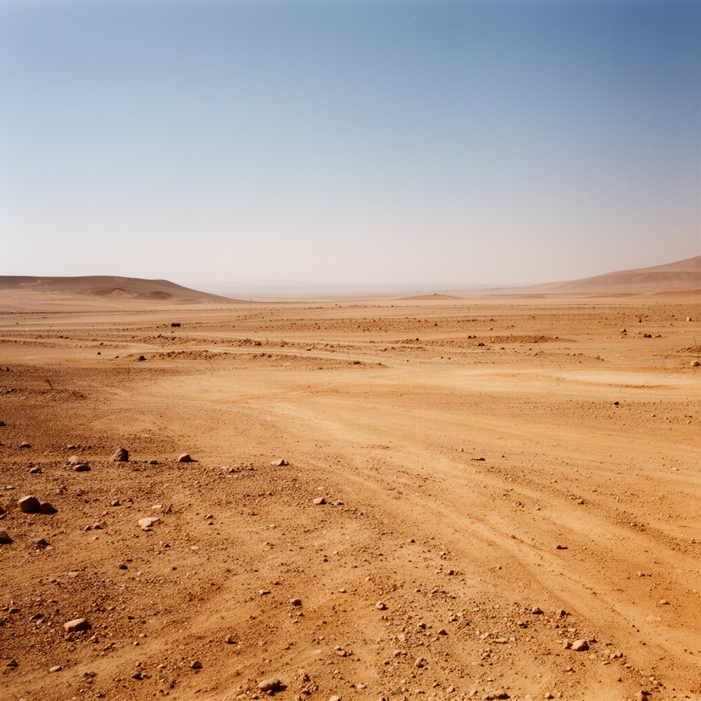 AI-generated illustration of Western Desert