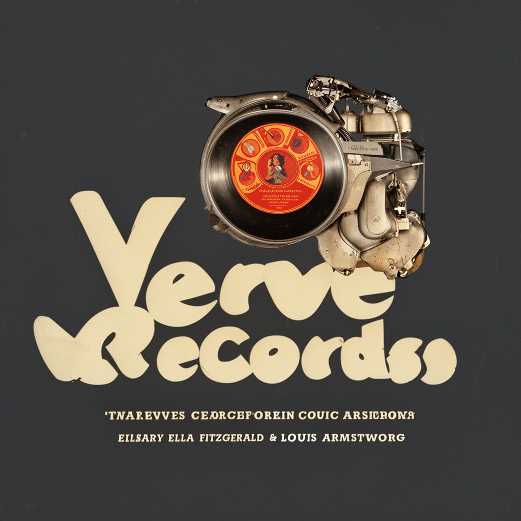 AI-generated illustration of Verve Records