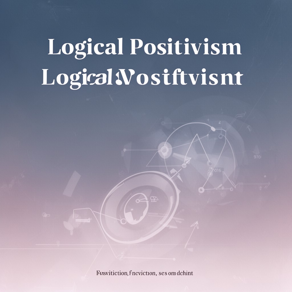 AI-generated illustration of logical positivism
