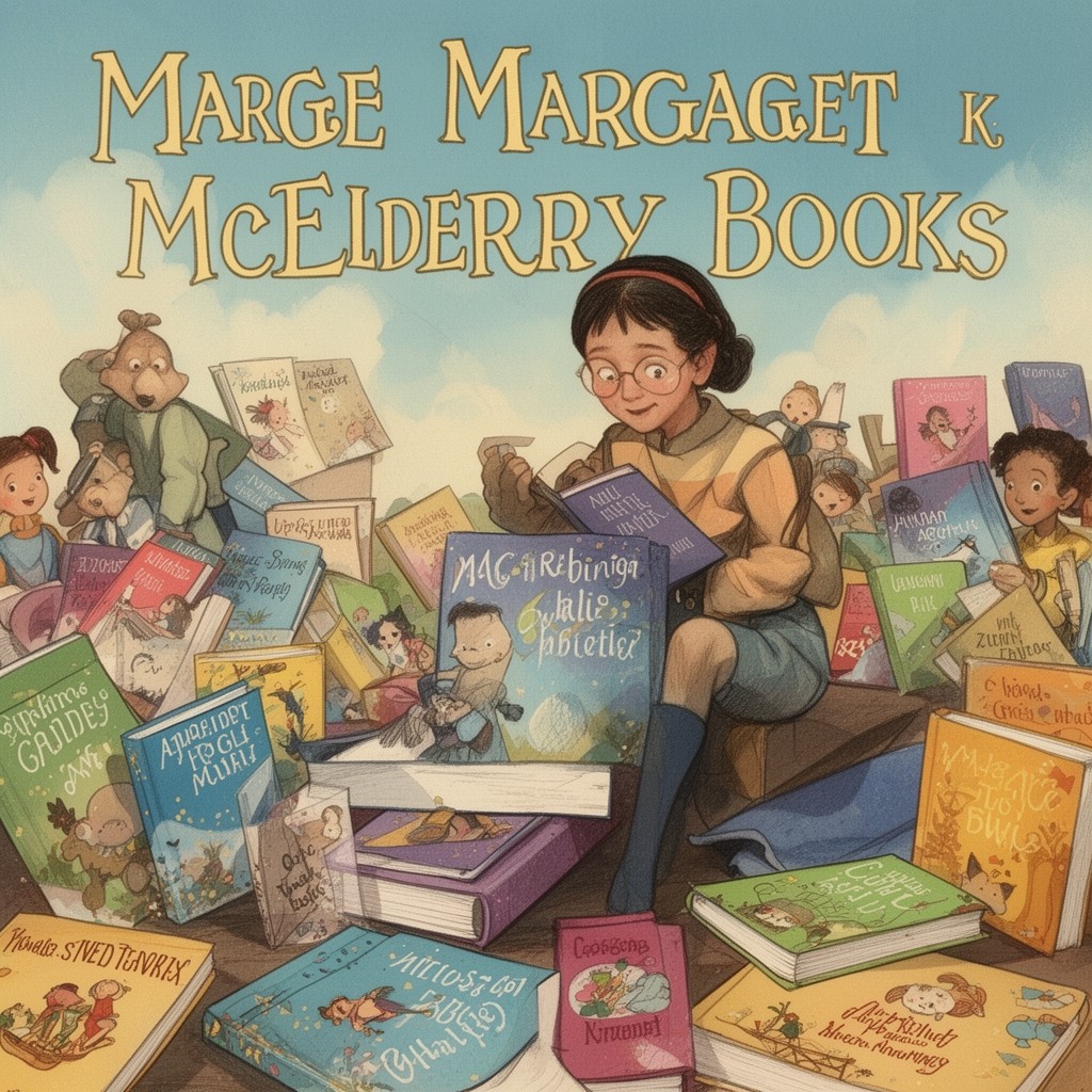 AI-generated illustration of Margaret K. McElderry Books