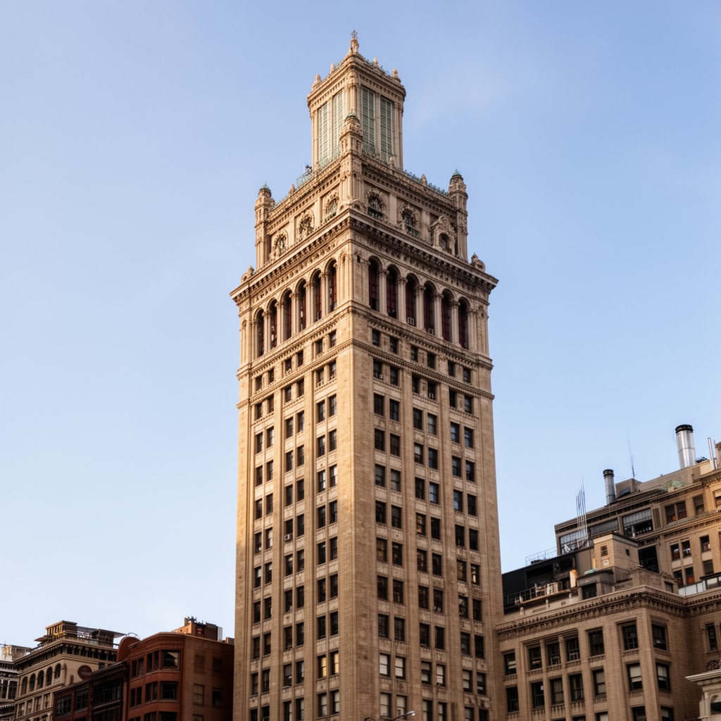 AI-generated illustration of Chicago Water Tower