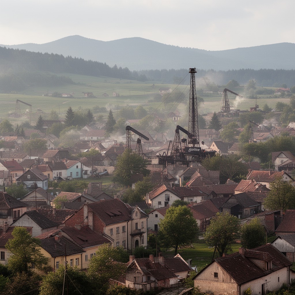 AI-generated illustration of Gorlice