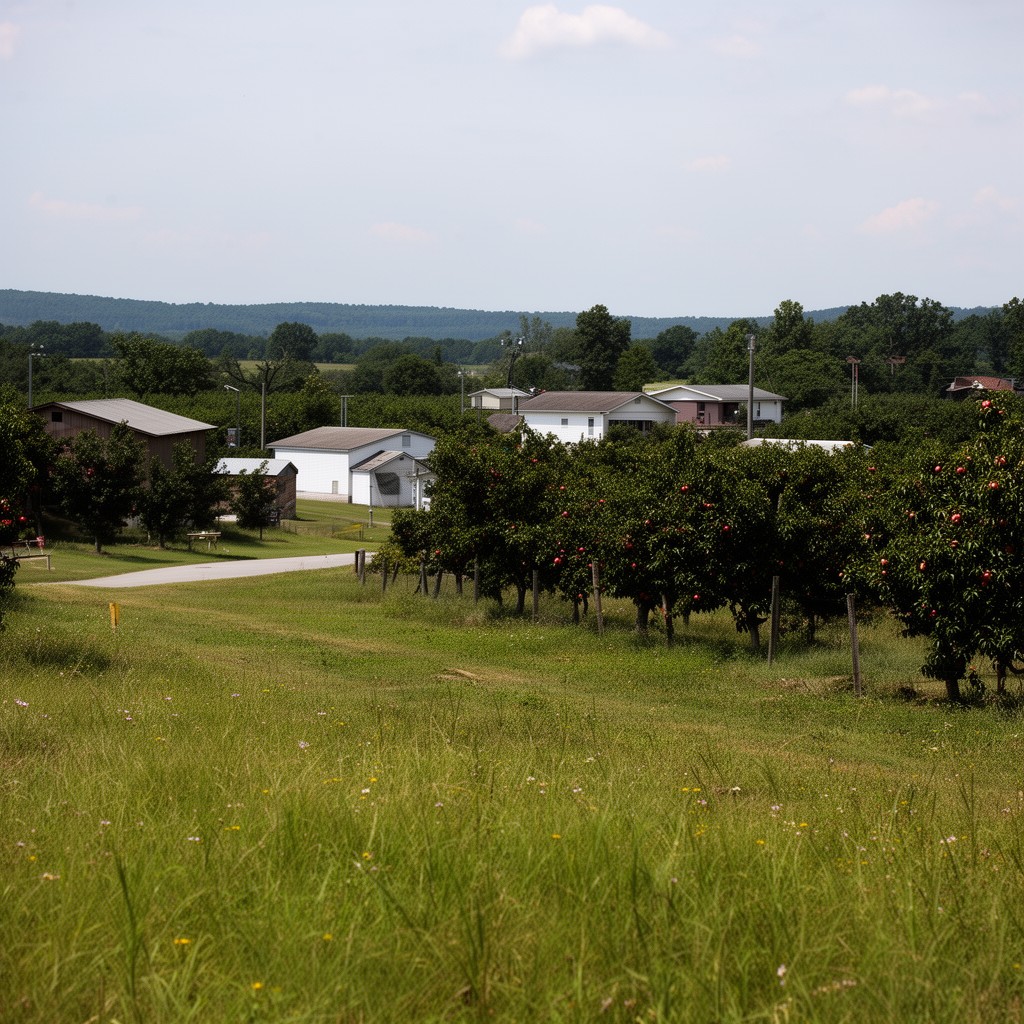 AI-generated illustration of Chilton County, Alabama