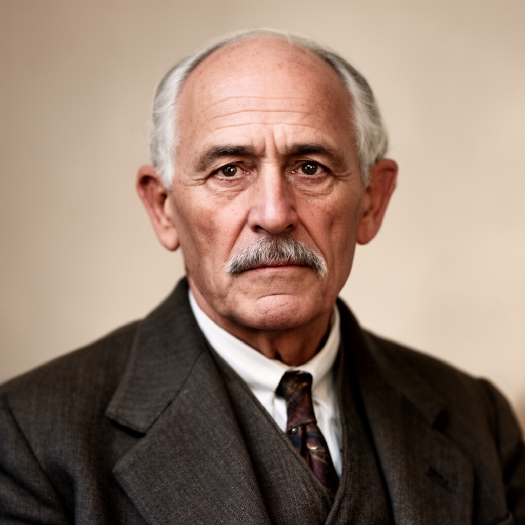 AI-generated illustration of Franz Boas