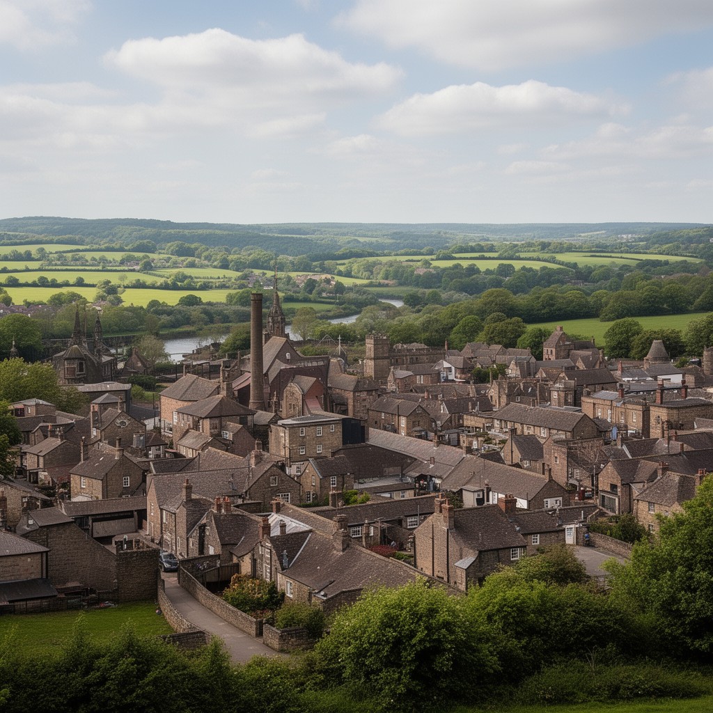 AI-generated illustration of Staffordshire