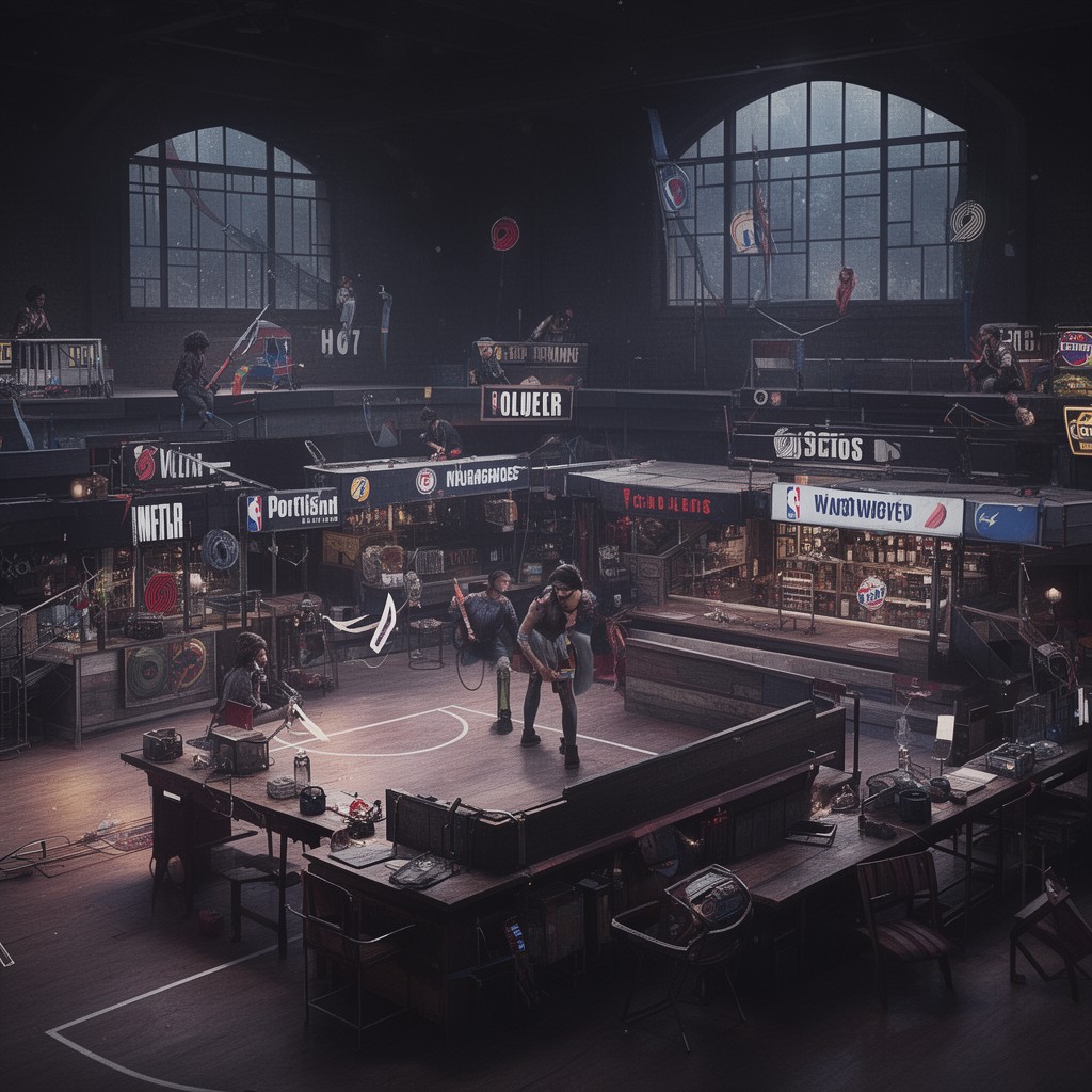 AI-generated illustration of Northwest Division