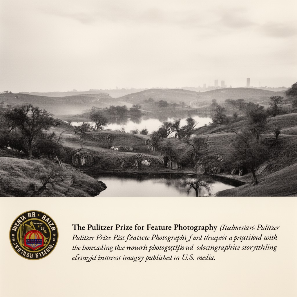 AI-generated illustration of Pulitzer Prize for Feature Photography